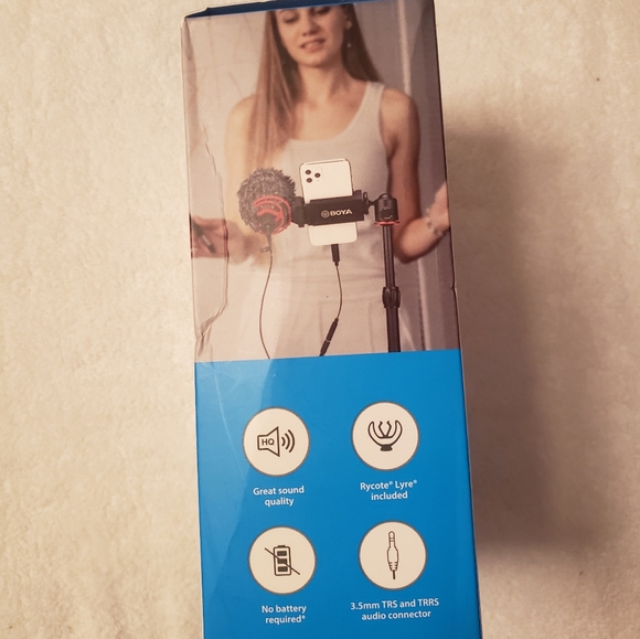 Boya MM1 Universal Cardiod Microphone – Black - Picture 7 of 8